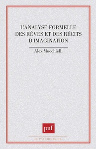 Image de L'analyse formelle des rêves et des récits d'imagination