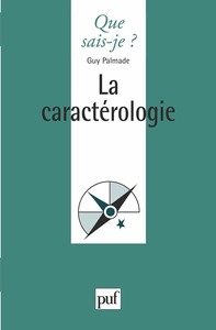 Picture of La caractérologie
