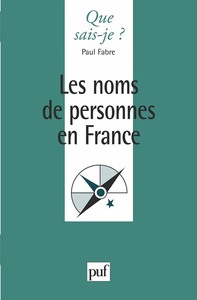 Picture of Les noms de personnes en France