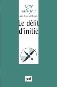 Picture of Le délit d'initié