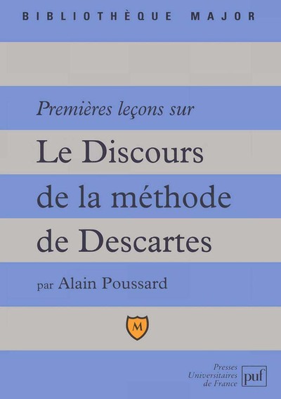 Picture of Premières leçons sur « Le Discours de la méthode » de Descartes