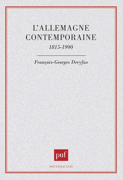 Picture of Allemagne contemporaine 1815-1990