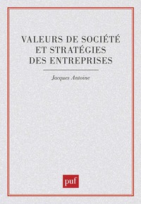 Picture of Valeurs de société et stratégies des entreprises