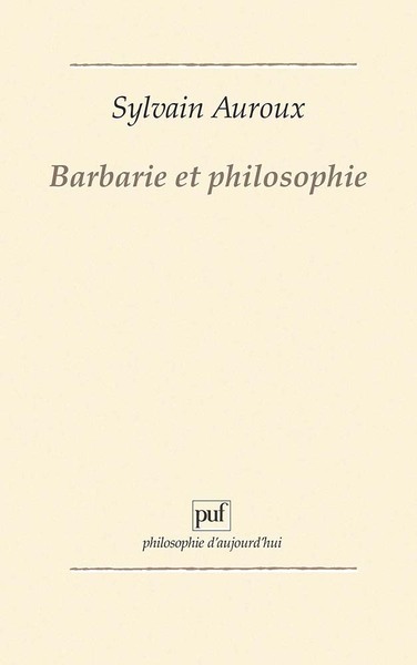 Picture of Barbarie et philosophie