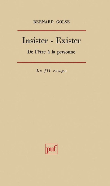 Image de Insister. Exister