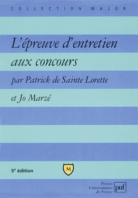 Picture of L'épreuve d'entretien aux concours