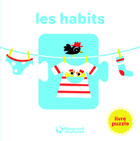 Picture of Livre puzzle - Les Habits