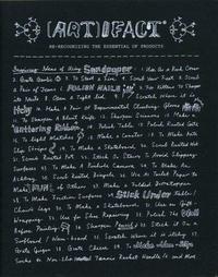 Picture of (Art)Ifact: Re-recognizing the Essential of Products /anglais