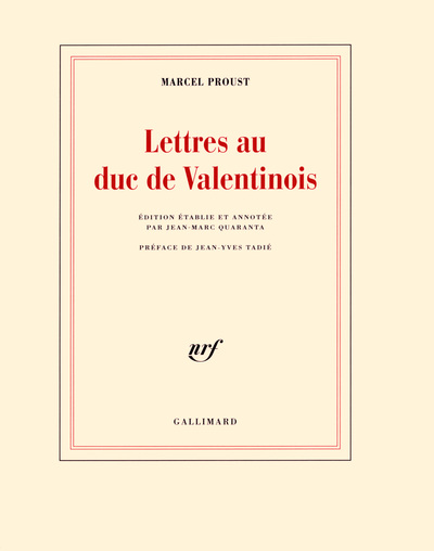 Image de Lettres au duc de Valentinois