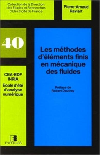 Picture of Les méthodes d'éléments finis en mécanique des fluides