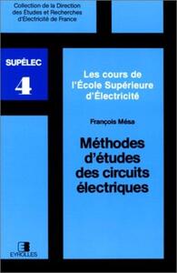 Picture of Methodes D'Etudes Des Circuits Electriques