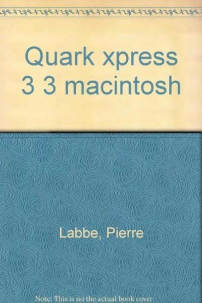 Picture of Quark XPress 3.3
