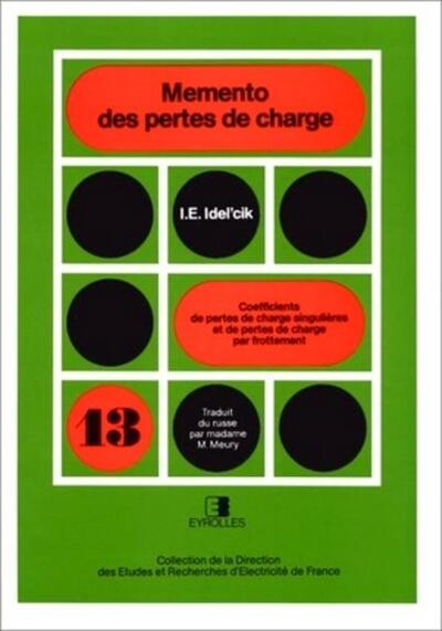Picture of Mémento des pertes de charge