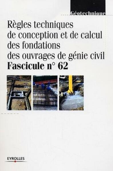 Picture of Règles techniques de conception et de calcul des fondations des ouvrages de génie civil