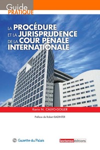 Image de LA PROCEDURE ET LA JURISPRUDENCE DE LA COUR PENALE INTERNATIONALE