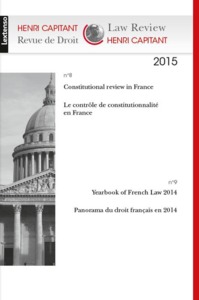 Image de henri capitant - revue de droit n°8/9-2015