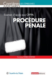 Picture of Procédure pénale examen d'accès aux CRFPA