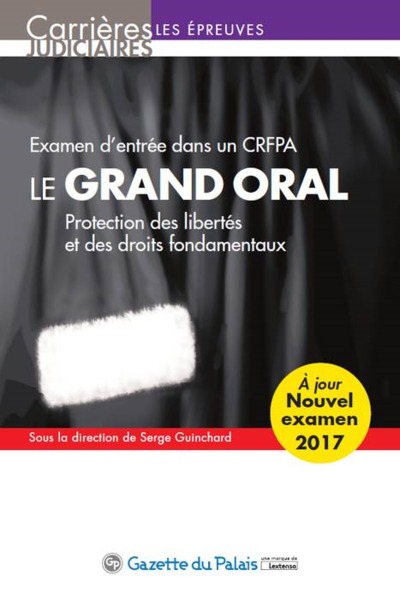 Picture of LE GRAND ORAL  2017 12EME EDITION