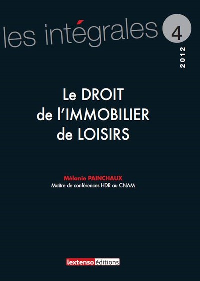 Picture of le droit de l'immobilier de loisirs