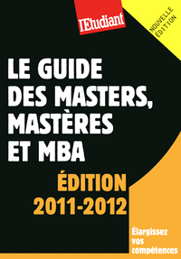 Picture of Le guide des masters, masters et MBA