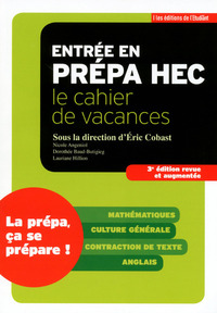 Picture of Entrée en prépa HEC - Le cahier de vacances