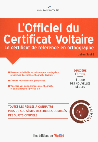 Picture of L'Officiel du certificat Voltaire