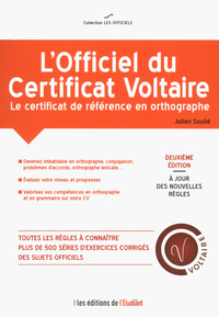 Picture of L'Officiel du certificat Voltaire