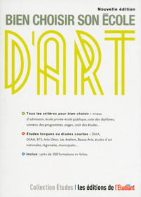 Picture of Bien choisir son école d'art Nouvelle édition