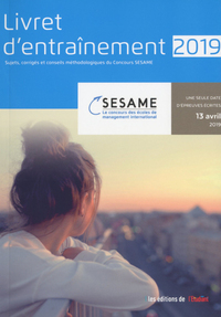 Picture of Livret d'entraînement concours Sésame 2019