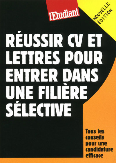 Picture of Réussir CV et lettres pour entrer dans une filière sélective
