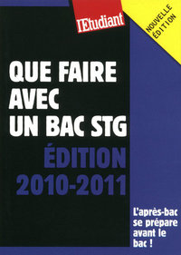 Picture of Que faire avec un BAC STG 2010-2011