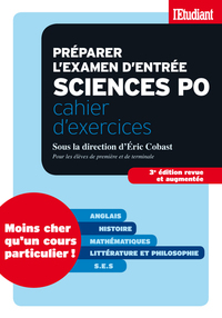 Picture of Préparer l'examen d'entrée à Sciences po - cahier d'exercices 3éd revue et augmentée