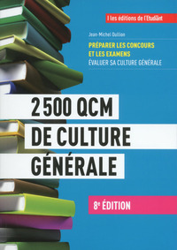 Image de 2500 QCM de culture générale 8e édition