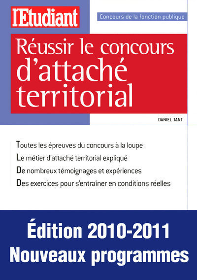 Image de Réussir le concours d'attaché territorial 2010-2011