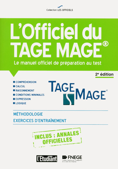 Image de L'Officiel du TAGE MAGE 2e édition