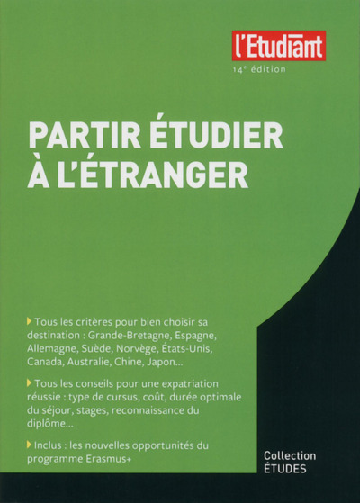 Picture of Partir étudier à l'étranger 14e Edition
