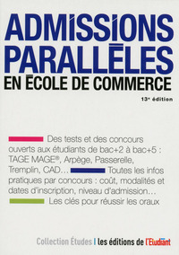Picture of Admissions parallèles en école de commerce 13e édition