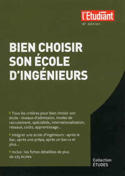 Picture of Bien choisir son école d'ingénieurs 18ed