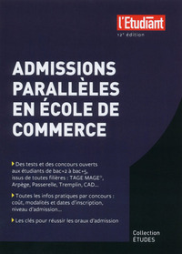 Picture of Admissions parallèles en école de commerce 12e édition