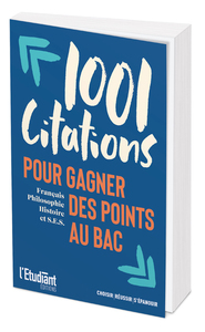 Picture of 1001 citations pour gagner des points au bac