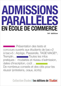 Picture of Admissions parallèles en école de commerce 14e édition