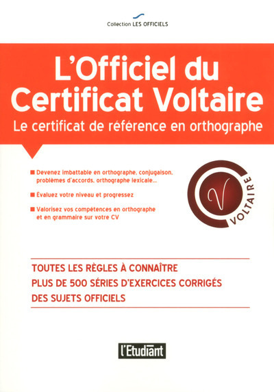 Picture of L'officiel du certificat Voltaire