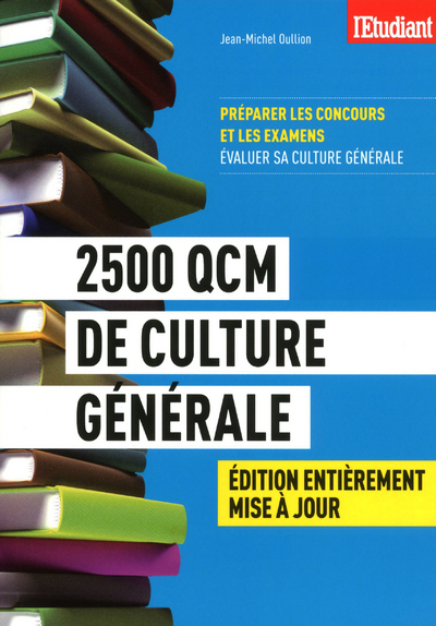 Image de 2500 QCM DE CULTURE GENERALE