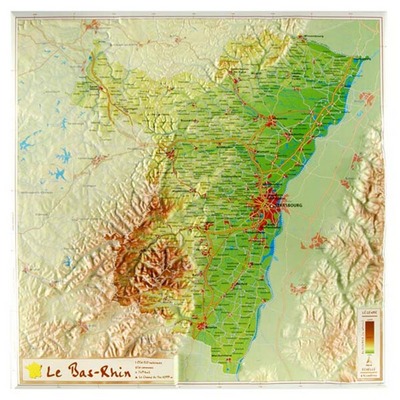 Image de BAS RHIN 31,4 X 31,4 CM