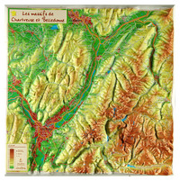 Image de MASSIFS DE CHARTREUSE ET BELLEDONNE 31 x 31 CM