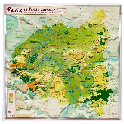 Picture of PARIS & PETITE COURONNE 31,8 X 31,8 CM