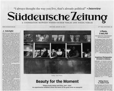 Image de Robert Frank Books and Films 1947-2016 (SUddeutsche Zeitung) /anglais