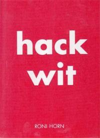 Image de Roni Horn Hack Wit /anglais