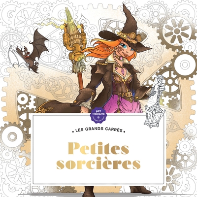 Picture of Les Grands carrés d'Art-thérapie Petites Sorcières