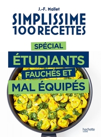 Image de Simplissime 100 recettes spécial étudiants fauchés et mal équipés